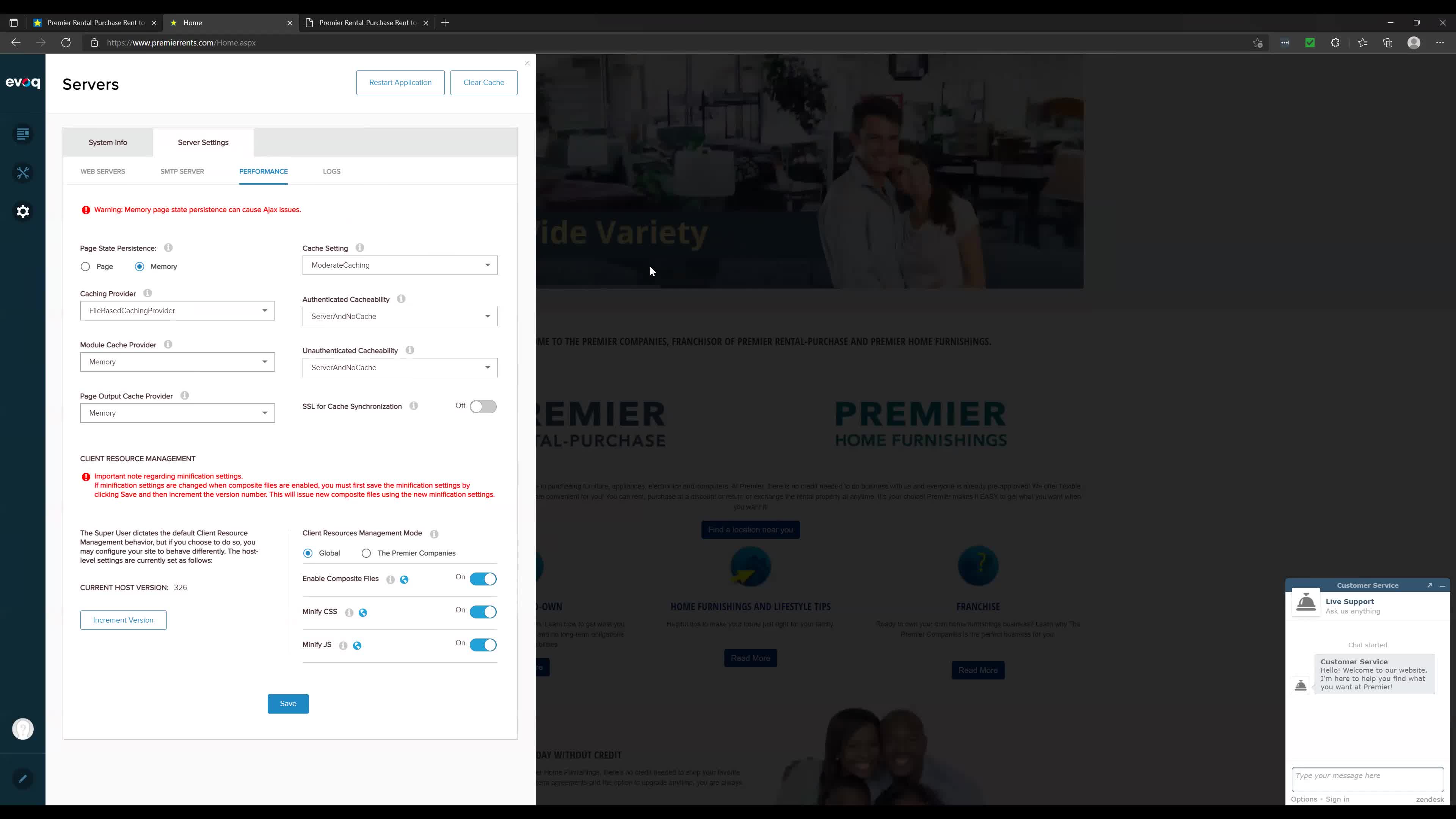 Revindex: DNN Settings Slowing Down Sites 1.13.22