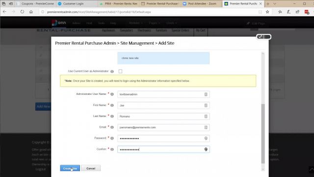 Revindex Meeting W/ Nancy: New Store Template Clone Access