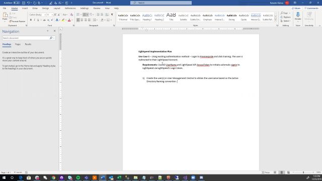 Meeting with Andre: Lightspeed Implementation Plan 12.23.19