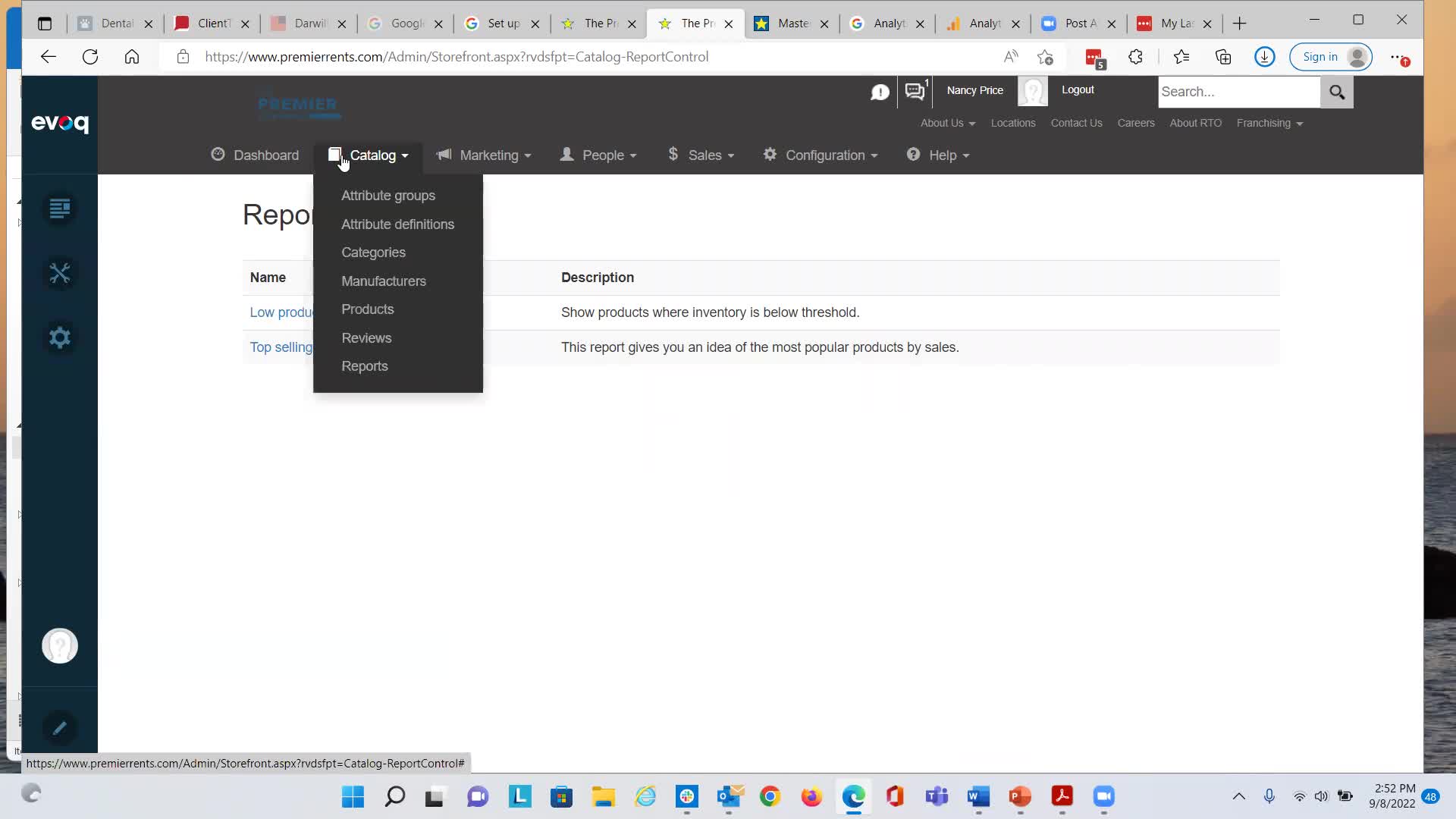 Revindex Meeting: Master Cat & Interface Connection 9.8.22